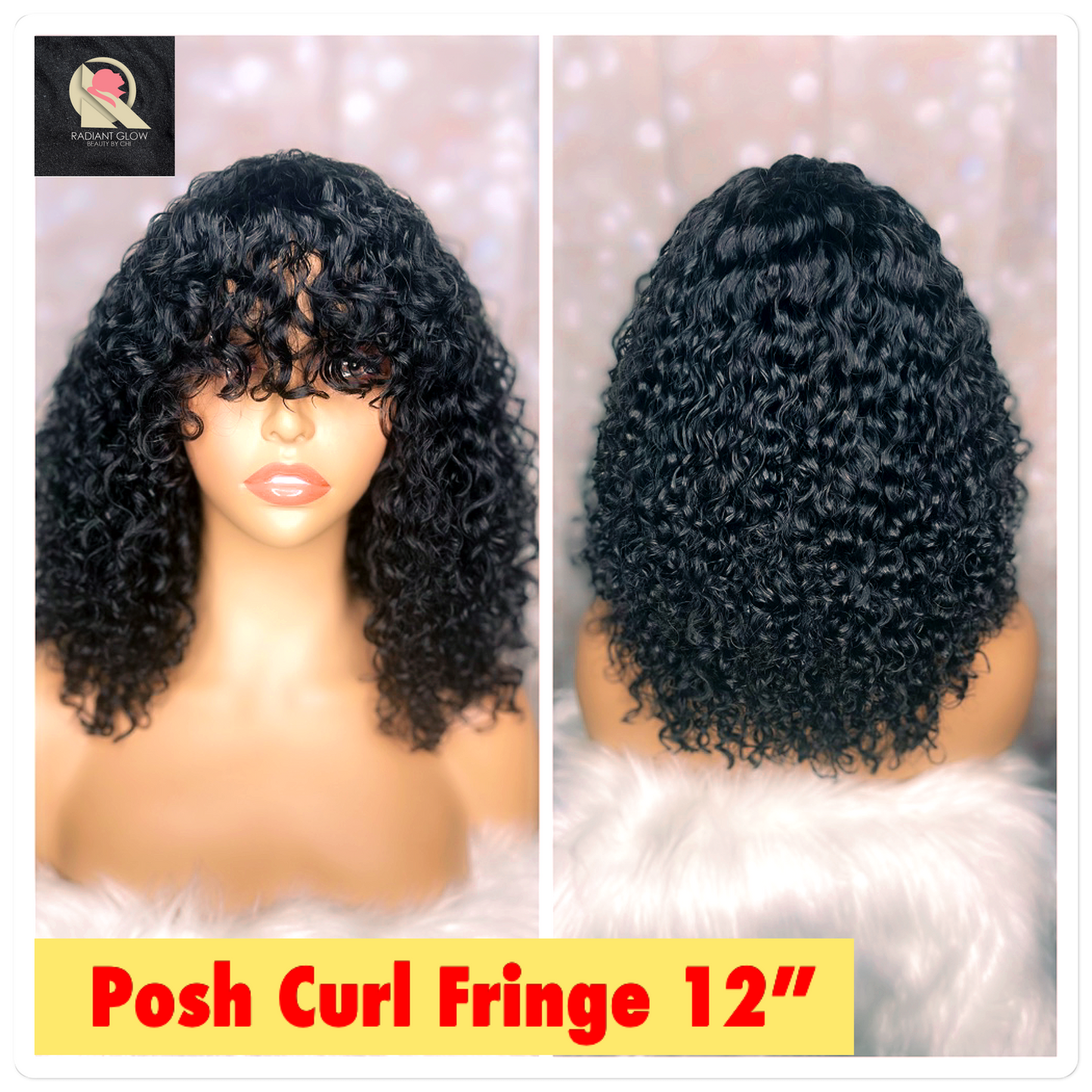 SDD POSH CURL FRINGE WIG