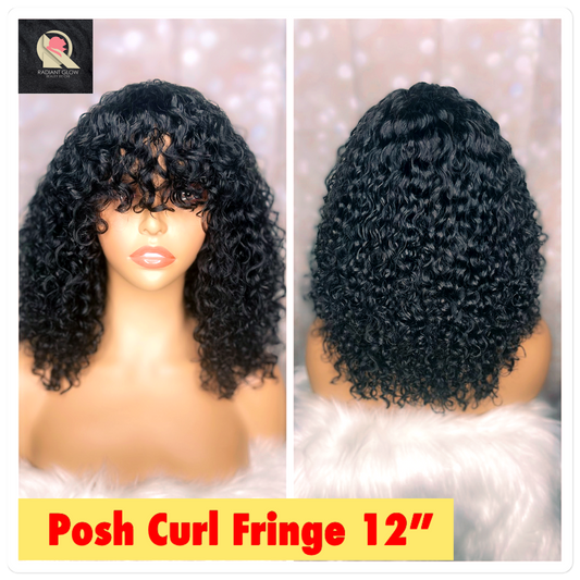 SDD POSH CURL FRINGE WIG